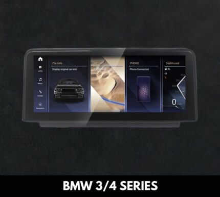BMW 3/4 Series 10.25” Android touchscreen for F30/F31/F33/F34/F36 until -2017