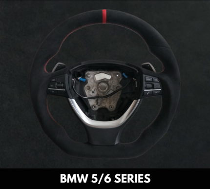 BMW 5/6 Series Reshaped Custom Steering Wheel