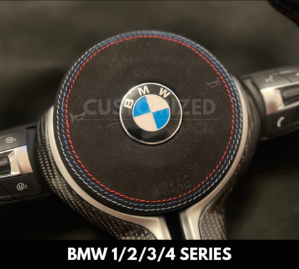 BMW Custom Airbag Cover for 1/2/3/4 Series (M-Sport)